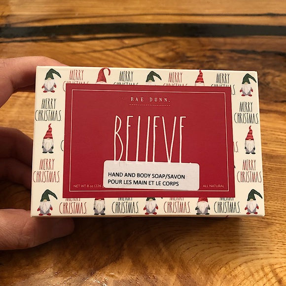 Rae Dunn Other - RAE DUNN: Christmas Edition Soap - All Natural, Paraben- Free, Cruelty-Free